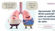 Pacienții cu astm pot face sport. Mesajul campaniei naționale de conștientizare a astmului sever
