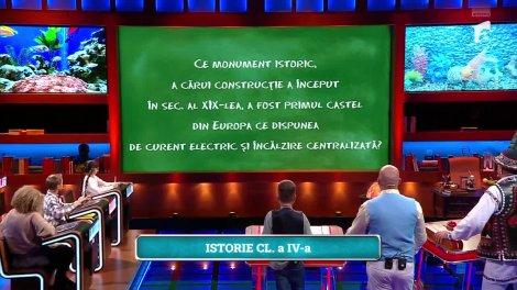 Ești mai deștept decât un copil de clasa a V-a | Sezonul 3, 8 octombrie. Florin a oprit jocul la suma de 7.500 de lei