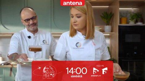 Chef Samuel și Roxana Blenche, o nouă provocare în bucătărie! Ce rețete au de gătit pentru Valentin Sanfira