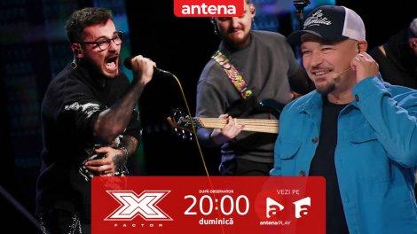 X Factor sezonul 11, 2 februarie 2025. Trupa Taking Back August a interpretat piesa ”Bring me the horizon”