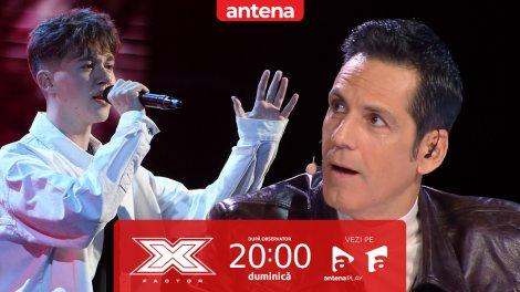 X Factor sezonul 11, 23 martie 2025. George Constantinescu a interpretat piesa „SOS”