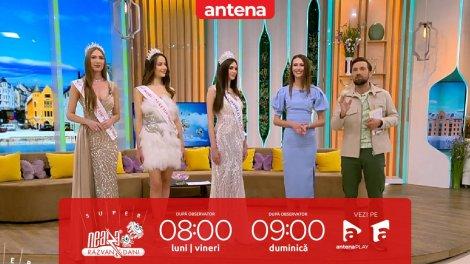 Super Neatza, 2 mai 2025. Super provocare pentru Miss World România! Cum s-a descurcat la joc