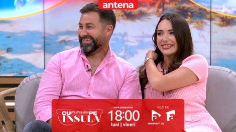 Cu ochii pe Insulă, sezonul 1, 19 august 2025. Ce fac acum Iustina și Cornel Luchian, concurenți &icirc;n sezonul 8 Insula Iubirii