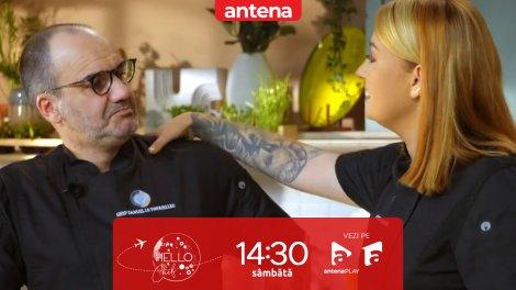 Hello Chef sezonul 9. Chef Samuel și Roxana Blenche, o nouă provocare! Ce rețete au de gătit pentru Giulia și Vlad Huidu