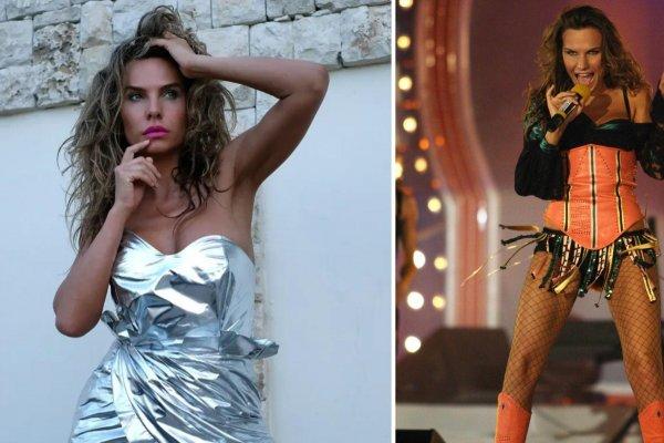 Anna Lesko, pictorial incendiar &icirc;ntr-un costum de baie prea mic pentru formele voluptoase. Cum a pozat &icirc;n fața camerei