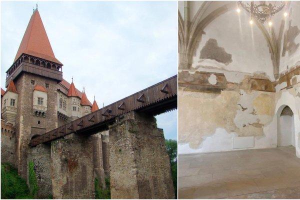 Descoperire uluitoare sub tencuiala din Castelul Corvinilor: „Cine sunt aceste personaje?”. Ce a apărut în timpul restaurării