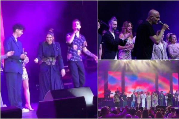 Ce au cântat concurenții Te cunosc de undeva!, la concertul lui Damian Drăghici. Ce s-a întâmplat pe scenă | VIDEO