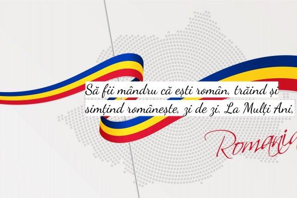Felicitări de 1 Decembrie, Ziua Națională cu ”La mulți ani, România/români” de trimis prin SMS, Whatsapp și Facebook azi
