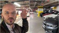 Cum a reacționat un italian când a văzut mașinile din parcarea unui mall din București: „Nu ştiu dacă e o reprezentanță”