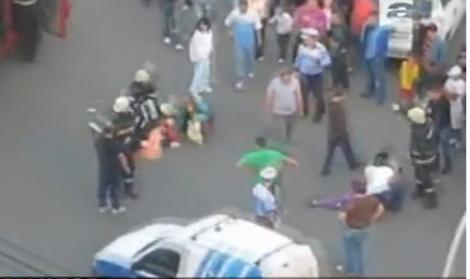 VIDEO Doua fetite spulberate pe o trecere de pietoni in Cluj-Napoca