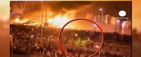 VIDEO! "Un calaret fantoma" a fost surprins in timpul protestelor din Egipt