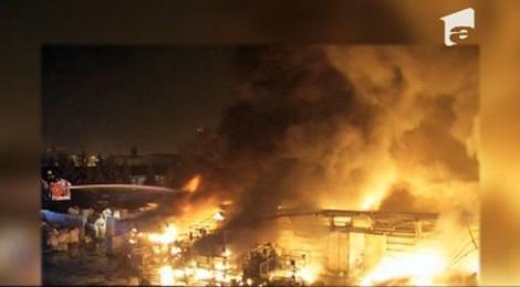 VIDEO! Tornada de foc in Budapesta!