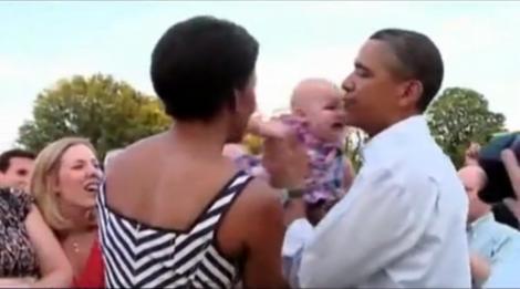 VIDEO! Barack Obama s-ar putea angaja ca dadaca