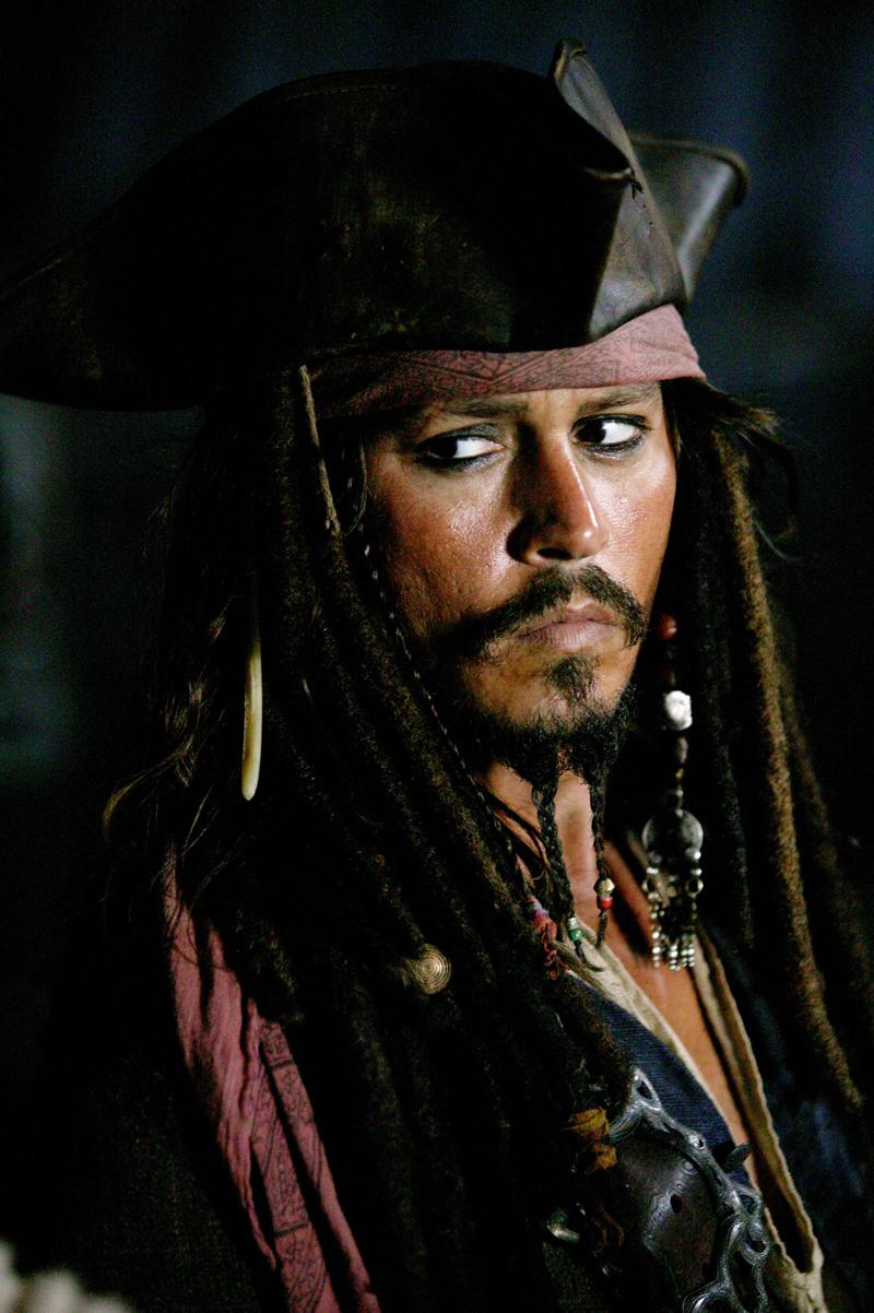 Johnny Depp, in "Pirates of the Caribbean 5"