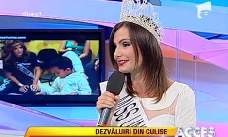 VIDEO! Larisa Popa, bolnava la Miss Universe!