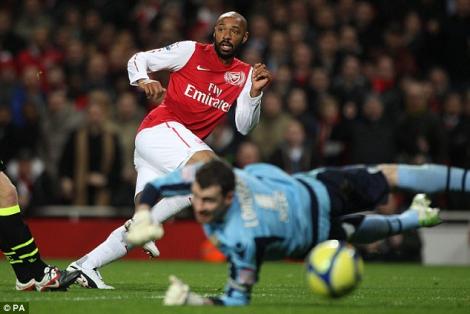 Cupa Angliei: Arsenal - Leeds 1-0/ Thierry Henry a revenit cu gol la "tunari"