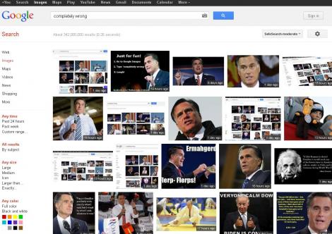 Google il saboteaza pe Mitt Romney in campania electorala