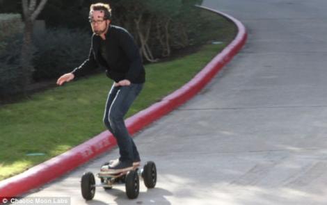 S-a inventat placa de skateboard controlata de puterea mintii