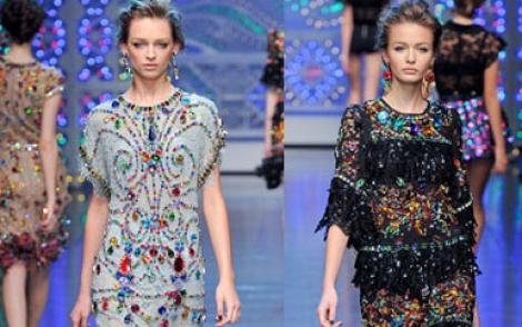 VIDEO! Noua colectie Dolce & Gabbana, inspirata din stilul baroc!