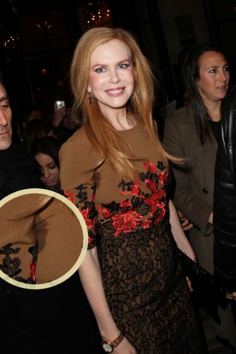 FOTO! Ce GAFA! Nicole Kidman, transpirata in public
