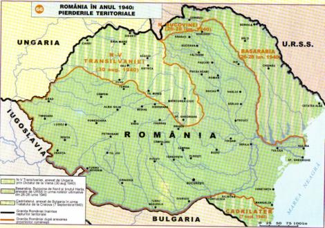 S-a intamplat pe 28 iunie! Romania a cedat Basarabia si nordul Bucovinei catre URSS