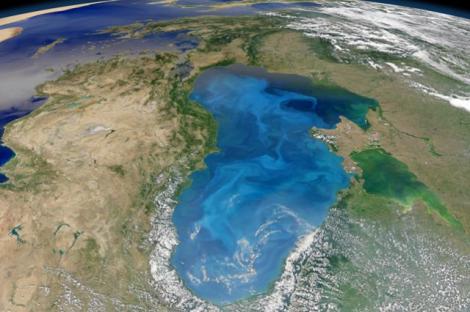 FOTO! Marea Neagra, imortalizata de NASA