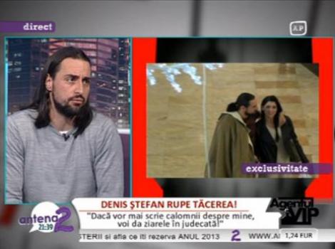 Actorul Denis Stefan a vorbit in exclusivitate despre relatia cu bebelusa Cristina