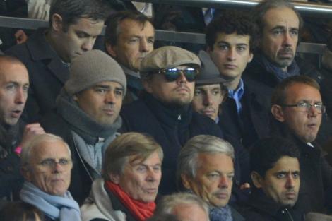 GALERIE FOTO! Di Caprio a fost la meciul dintre PSG şi Anderlecht
