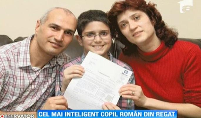 Copiii românilor! Un puști de 11 ani a uimit Marea Britanie cu inteligenţa sa