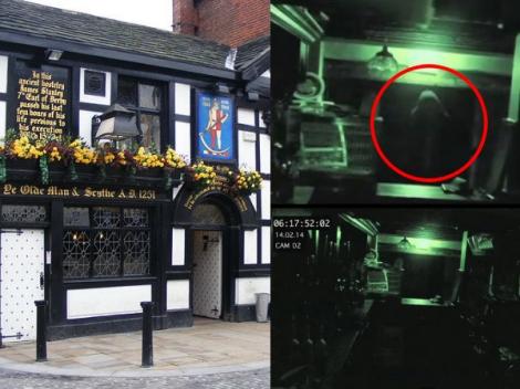 Imagini EXPLICITE! Au filmat o FANTOMĂ, într-un bar vechi de 760 de ani!