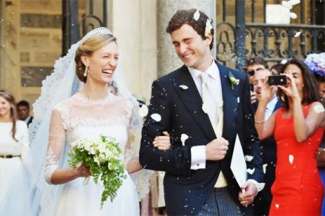Sărbătoare mare în familia regală a Belgiei! Prinţul Amedeo s-a căsătorit cu aleasa inimii