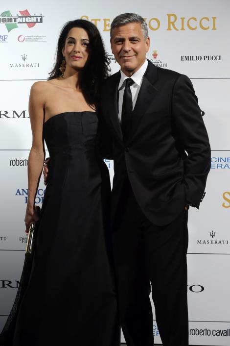 Hollywood-ul fierbe! Ultimele detalii despre nunta lui George Clooney cu Amal Alamuddin