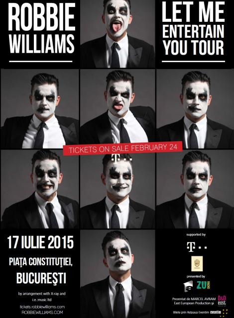 LIVESTREAMING Robbie Williams! Uite cum să vezi concertul, chiar dacă nu ai bilet!
