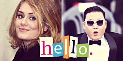Adele i-a spus "Hello" lui PSY şi i-a furat coroana! Clipul ei a strâns un miliard de afișări în timp record pe YouTube!