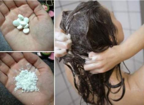 O tânără și-a pus aspirină pe păr și a așteptat câteva ore! Efectele s-au văzut imediat!