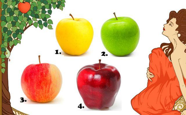 Testul mărului. Alege unul dintre cele patru mere și vei afla ce personalitate ai!