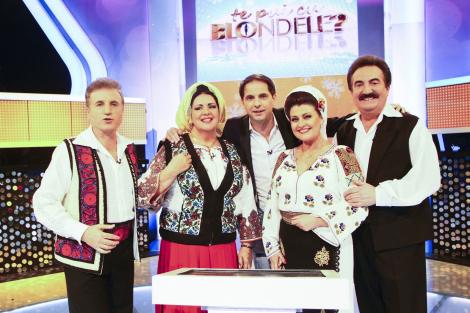 Petrică Mâțu Stoian, Constantin Enceanu, Steliana Sima și Daniela Condurache, la “Te pui cu blondele?”