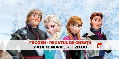 Ajun de Crăciun cu bucurii și o surpriză pentru cei mici! „Frozen - Regatul de Gheață”, va fi difuzat pe 24 decembrie, numai la Antena 1