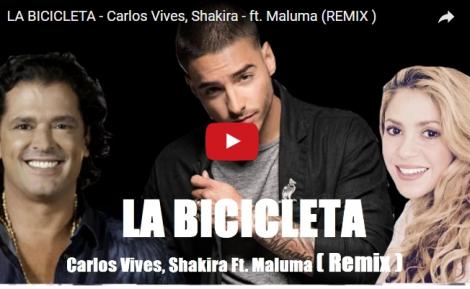 Shakira a dat lovitura cu "La Bicicleta", dar stai să asculţi varianta cu MALUMA! Remix-ul ăsta a prea tare