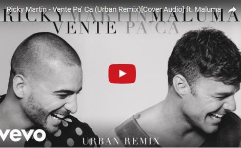 Ricky Martin a făcut furori cu piesa asta, dar stai să auzi REMIX-ul! "Vente Pa' Ca", într-o variantă explozivă
