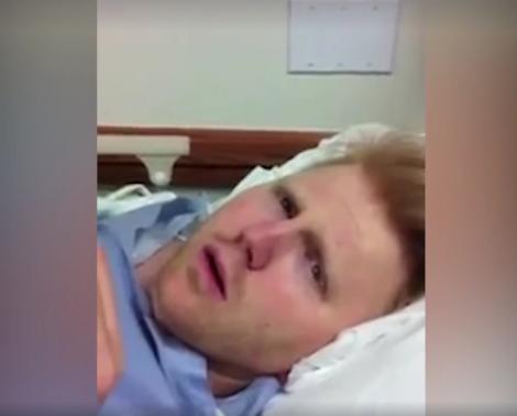 VIDEO FUNNY / Un bărbat se trezește pe patul de spital și nu-și mai recunoaște consoarta: "Ești soția mea? Oh, Doamne, ne-am săruta deja? Uau, dinții tăi sunt perfecți"