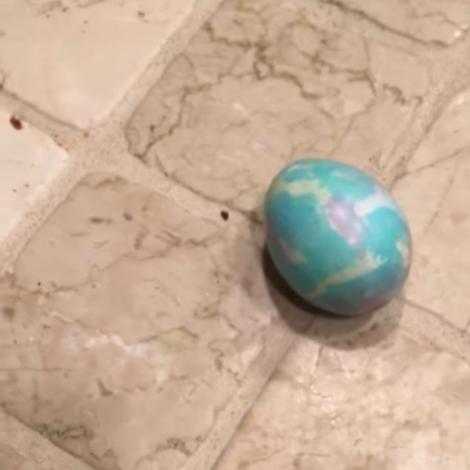 Cum arată un ou vechi de aproape nouă ani! Un bărbat curios l-a spart să vadă ce e înăuntru și surpriza a fost uriașă!