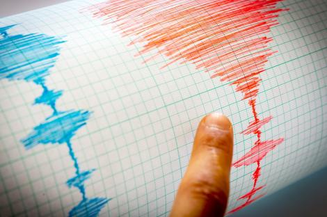 Cutremur în România. Seismul a avut magnitudinea de 3.3 pe scara Richter