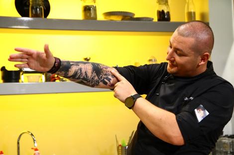 După ce a câștigat „Chefi la cuțite”, Gianny Bănuță și-a făcut un tatuaj surprinzător! Cum arată și ce și-a desenat în cinstea lui Scărlătescu?
