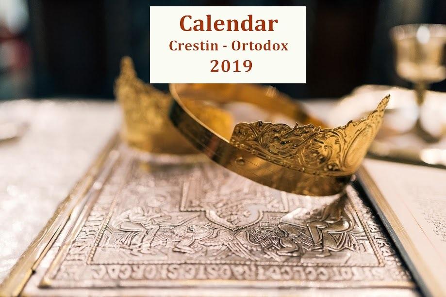 Calendar ortodox 2019. Când nu se fac nunți, cand pică zile cu posturi