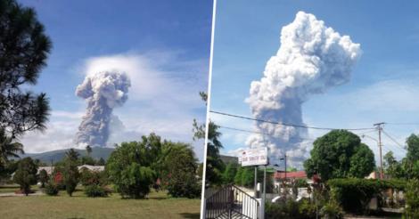 Indonezia, țară greu încercată de tsunami și cutremure, se confruntă acum cu eruperea unui vulcan pe insula Sulawesi