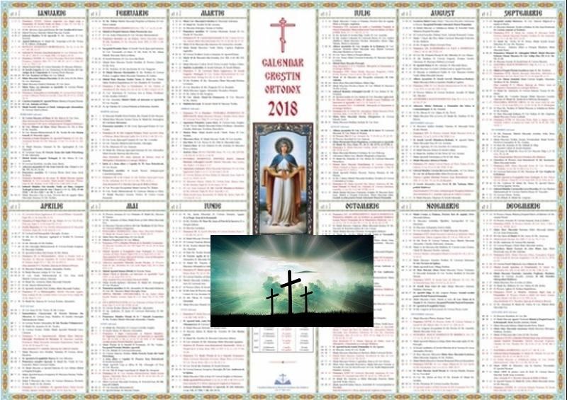 Calendar ortodox 2018. Ce sărbători cu cruce neagră sunt în noiembrie
