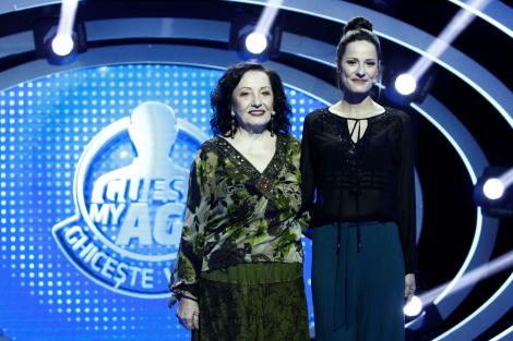 Celebra cântăreață Stela Enache le-a purtat noroc celor două concurente de la “Guess My Age – Ghicește vârsta”