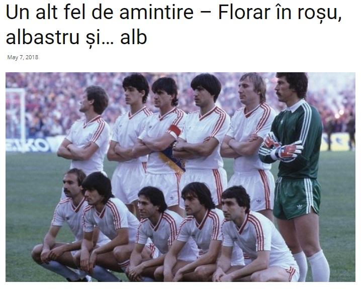 37 de ani de la cel mai mare succes din istoria fotbalului românesc: pe 7  mai 1986, Steaua București a cucerit Cupa Campionilor Europeni