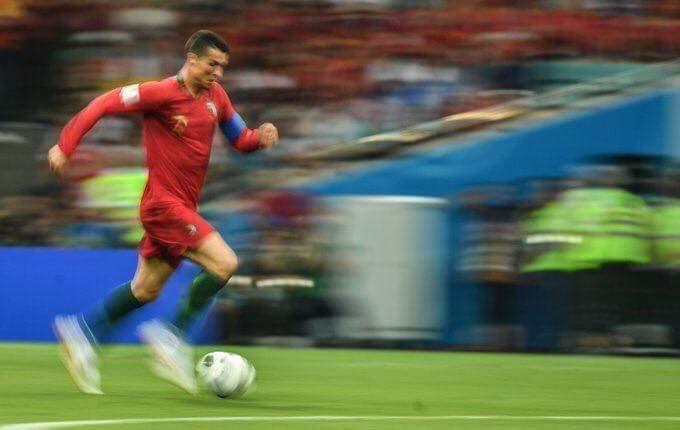 VIDEO! Incredibilul Cristiano Ronaldo! Portughezul a bătut recordul de viteză în meciul cu Spania. Cât a înregistrat jucătorul de 33 de ani
